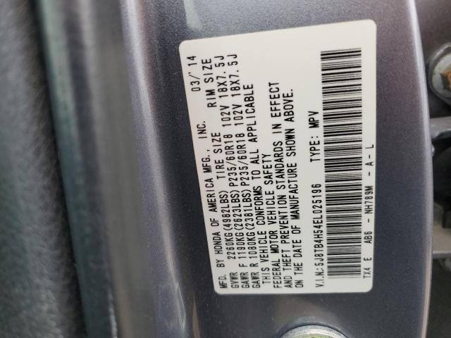 Photo 12 VIN: 5J8TB4H54EL025196 - ACURA RDX TECHNO 