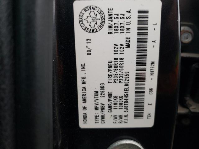 Photo 12 VIN: 5J8TB4H54EL802959 - ACURA RDX TECHNO 