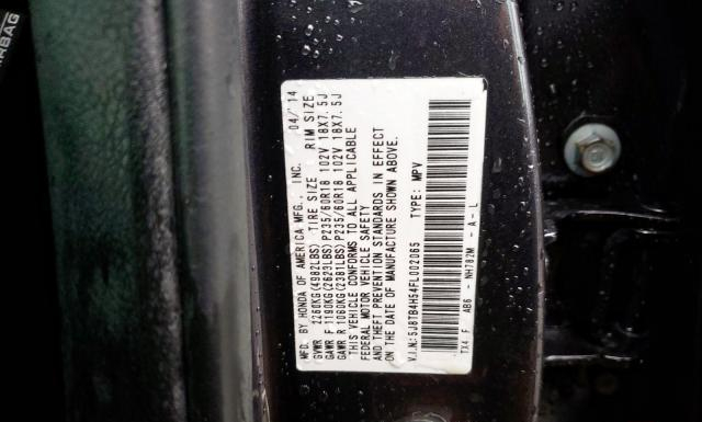 Photo 9 VIN: 5J8TB4H54FL002065 - ACURA RDX 