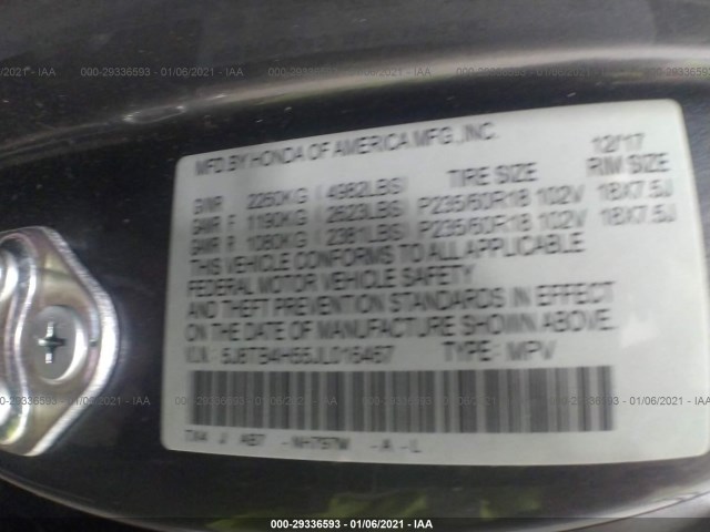 Photo 8 VIN: 5J8TB4H55JL016467 - ACURA RDX 