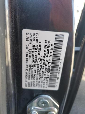 Photo 12 VIN: 5J8TB4H56DL007815 - ACURA RDX TECHNO 