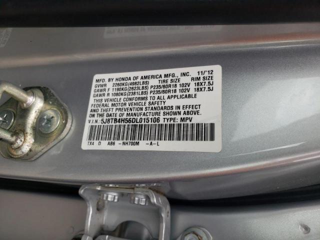 Photo 9 VIN: 5J8TB4H56DL015106 - ACURA RDX TECHNO 