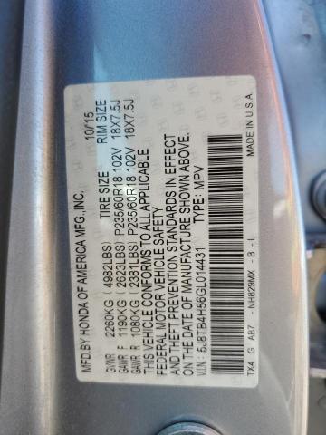 Photo 12 VIN: 5J8TB4H56GL014431 - ACURA RDX TECHNO 