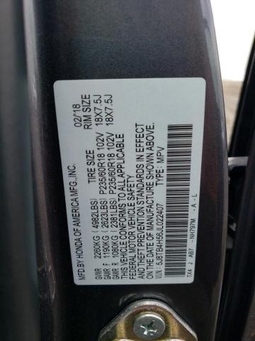 Photo 12 VIN: 5J8TB4H56JL022407 - ACURA RDX TECHNO 