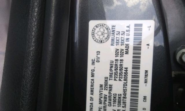 Photo 9 VIN: 5J8TB4H57DL805644 - ACURA RDX 