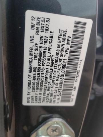 Photo 9 VIN: 5J8TB4H58DL006021 - ACURA RDX TECHNO 