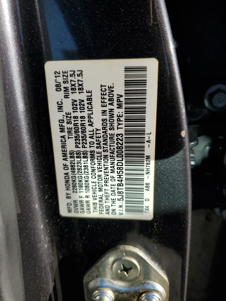 Photo 12 VIN: 5J8TB4H58DL008223 - ACURA RDX 