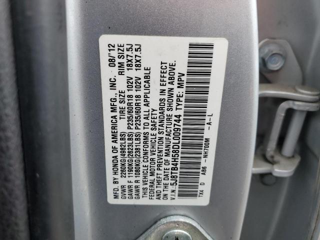 Photo 12 VIN: 5J8TB4H58DL009744 - ACURA RDX 