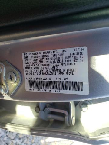 Photo 9 VIN: 5J8TB4H58FL009245 - ACURA RDX 