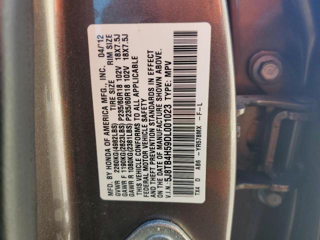 Photo 11 VIN: 5J8TB4H59DL001023 - ACURA RDX TECHNO 