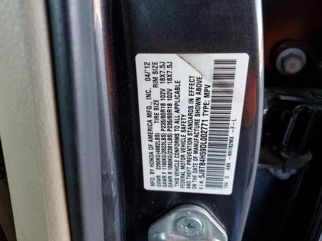 Photo 9 VIN: 5J8TB4H59DL002771 - ACURA RDX TECHNO 