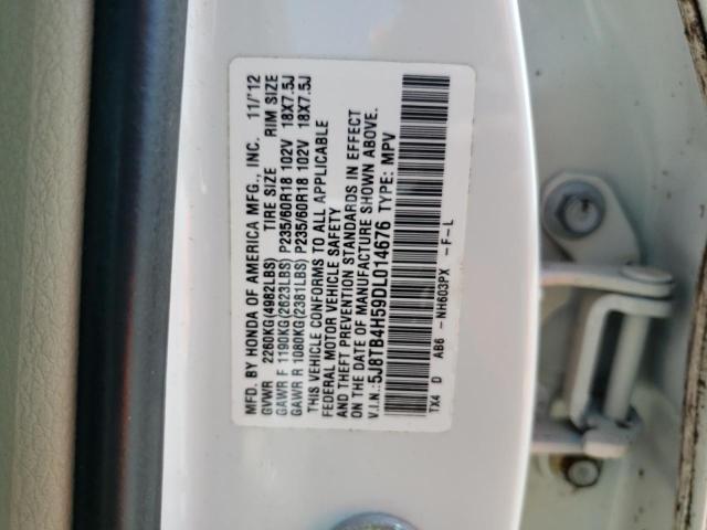 Photo 12 VIN: 5J8TB4H59DL014676 - ACURA RDX 