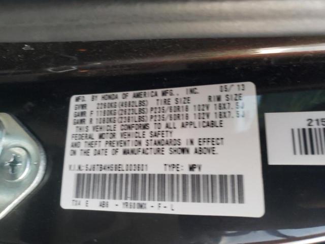 Photo 9 VIN: 5J8TB4H59EL003601 - ACURA RDX TECHNO 