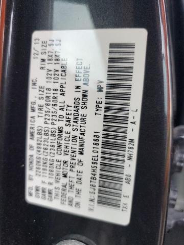 Photo 13 VIN: 5J8TB4H59EL018681 - ACURA RDX TECHNO 