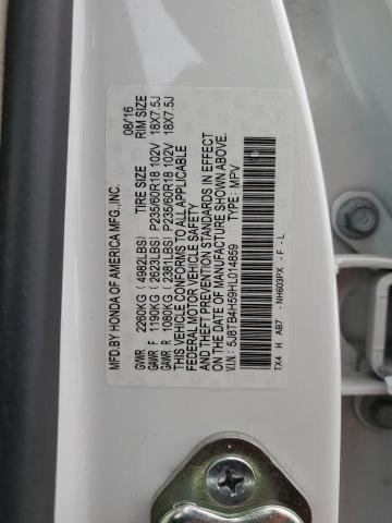 Photo 9 VIN: 5J8TB4H59HL014859 - ACURA RDX TECHNO 