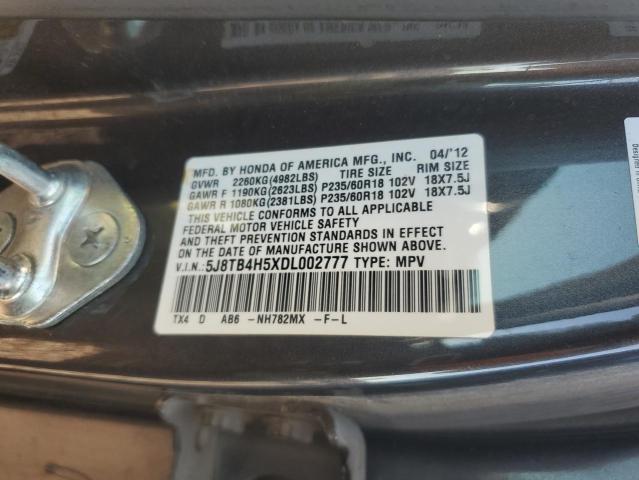 Photo 11 VIN: 5J8TB4H5XDL002777 - ACURA RDX 