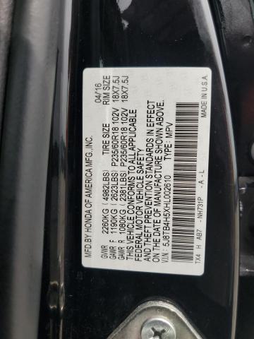 Photo 12 VIN: 5J8TB4H5XHL002610 - ACURA RDX TECHNO 