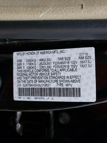 Photo 11 VIN: 5J8TB4H5XHL012621 - ACURA RDX 