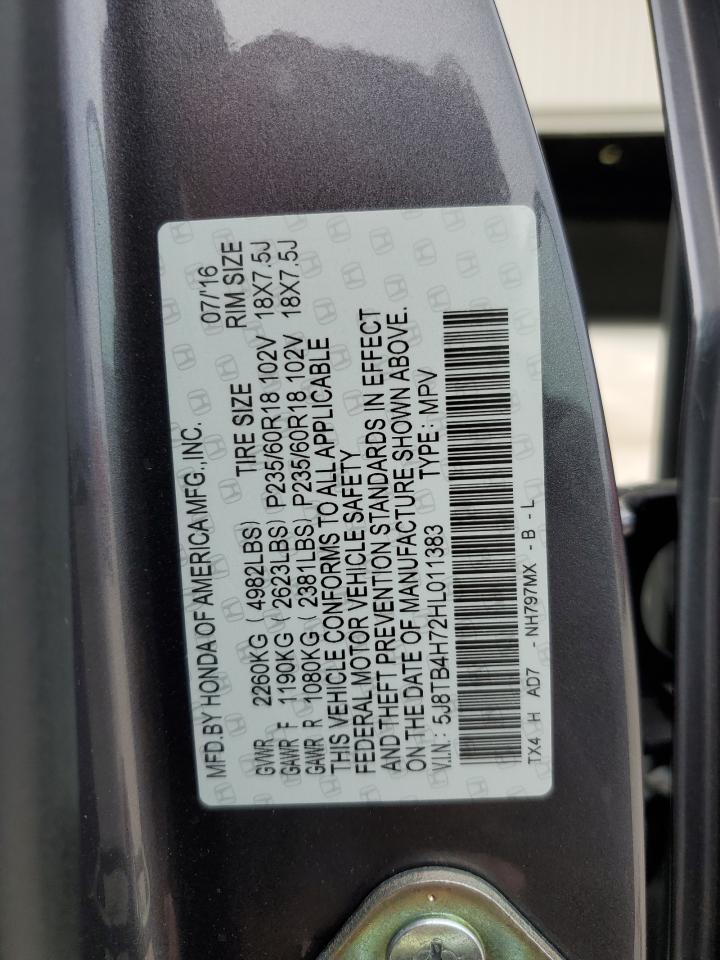 Photo 12 VIN: 5J8TB4H72HL011383 - ACURA RDX 