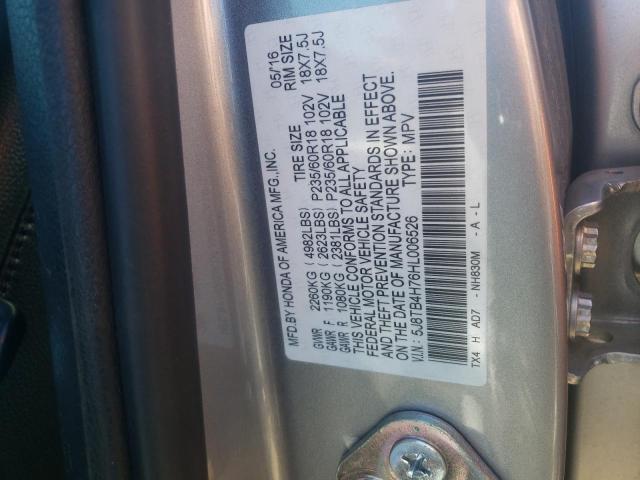 Photo 9 VIN: 5J8TB4H76HL006526 - ACURA RDX ADVANC 