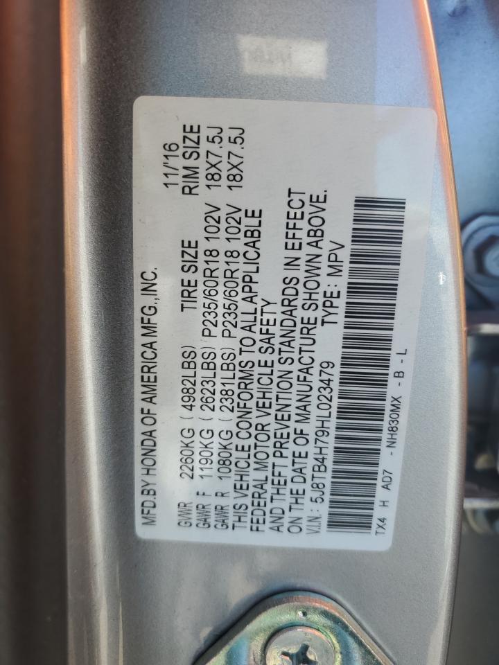 Photo 12 VIN: 5J8TB4H79HL023479 - ACURA RDX 