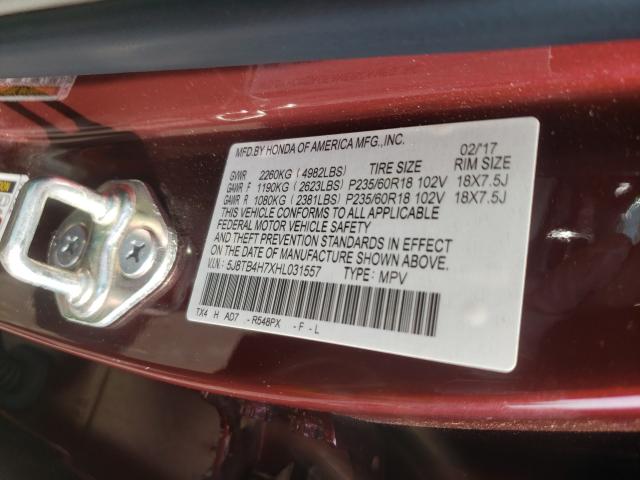 Photo 9 VIN: 5J8TB4H7XHL031557 - ACURA RDX 