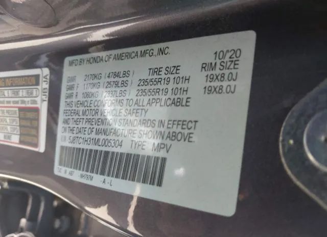 Photo 8 VIN: 5J8TC1H31ML005304 - ACURA RDX 