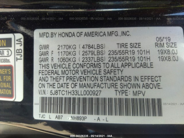 Photo 8 VIN: 5J8TC1H33LL000927 - ACURA RDX 