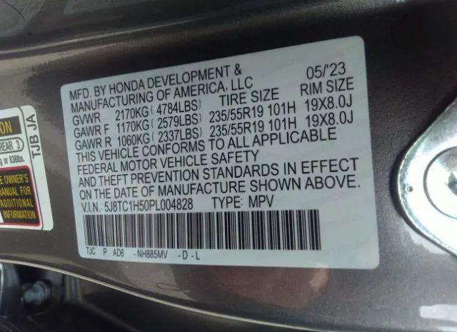 Photo 8 VIN: 5J8TC1H50PL004828 - ACURA RDX 