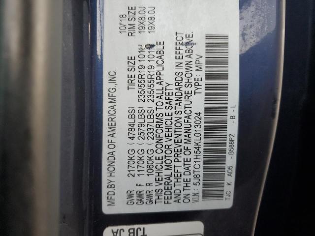 Photo 12 VIN: 5J8TC1H54KL013024 - ACURA RDX TECHNO 