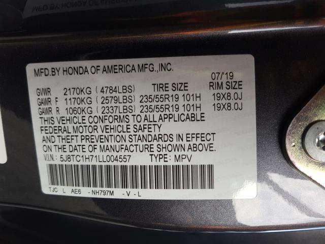 Photo 9 VIN: 5J8TC1H71LL004557 - ACURA RDX 