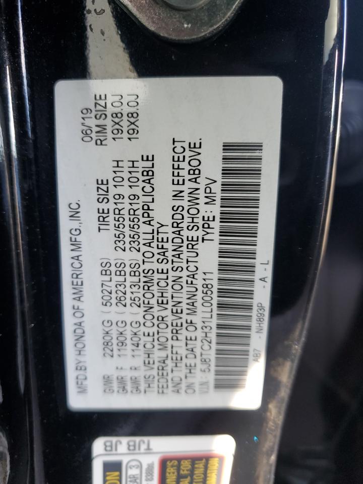 Photo 11 VIN: 5J8TC2H31LL005811 - ACURA RDX 