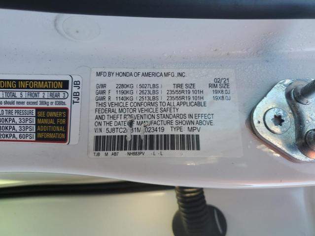 Photo 12 VIN: 5J8TC2H31ML023419 - ACURA RDX 