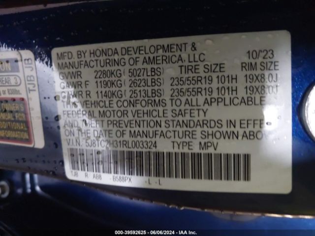 Photo 8 VIN: 5J8TC2H31RL003324 - ACURA RDX 