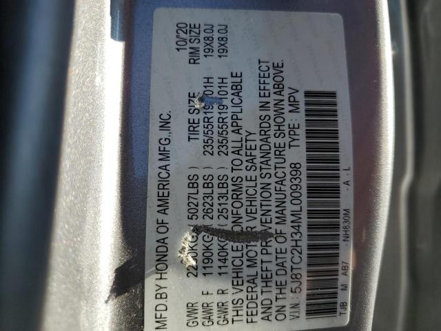 Photo 12 VIN: 5J8TC2H34ML009398 - ACURA RDX 