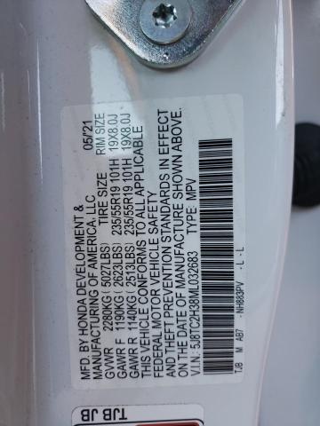 Photo 12 VIN: 5J8TC2H38ML032683 - ACURA RDX 