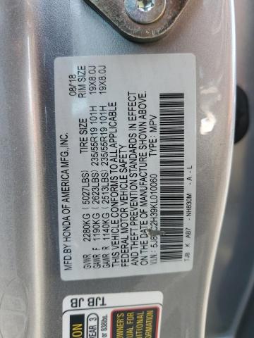 Photo 11 VIN: 5J8TC2H39KL010060 - ACURA RDX 