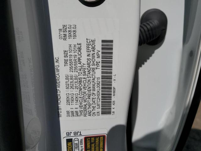 Photo 12 VIN: 5J8TC2H50KL008215 - ACURA RDX 