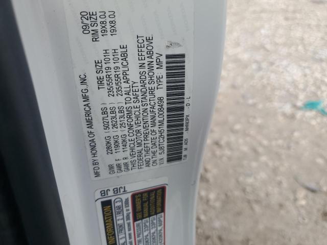 Photo 12 VIN: 5J8TC2H51ML008498 - ACURA RDX 