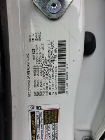 Photo 11 VIN: 5J8TC2H52KL008085 - ACURA RDX TECHNO 