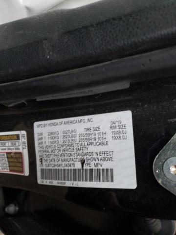 Photo 9 VIN: 5J8TC2H54KL043470 - ACURA RDX TECHNO 