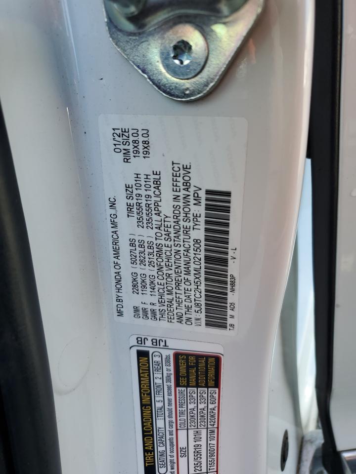 Photo 12 VIN: 5J8TC2H5XML021508 - ACURA RDX 