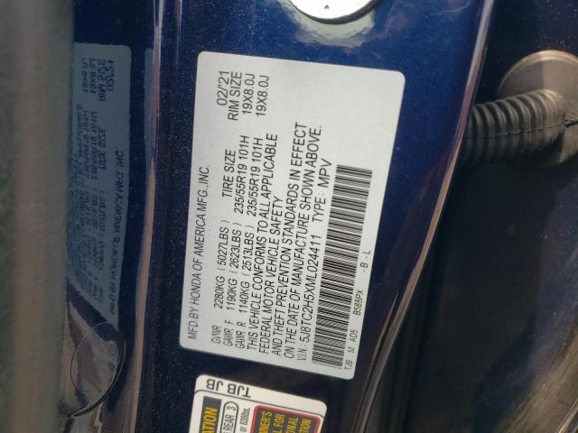 Photo 11 VIN: 5J8TC2H5XML024411 - ACURA RDX TECHNO 