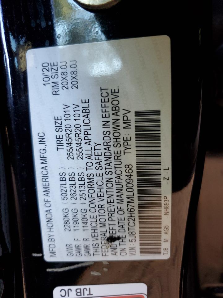 Photo 12 VIN: 5J8TC2H67ML009468 - ACURA RDX 