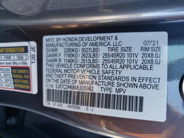 Photo 13 VIN: 5J8TC2H68ML035982 - ACURA RDX 