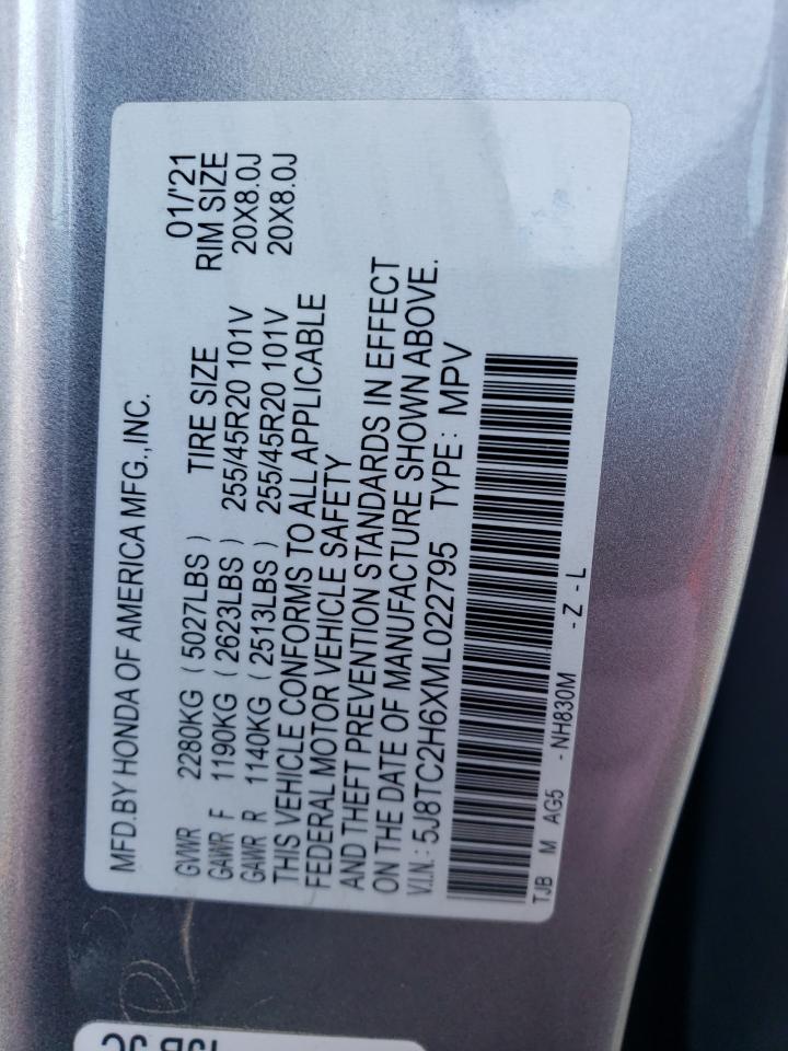 Photo 11 VIN: 5J8TC2H6XML022795 - ACURA RDX 