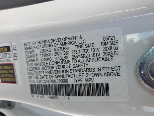 Photo 12 VIN: 5J8TC2H6XML030606 - ACURA RDX A-SPEC 