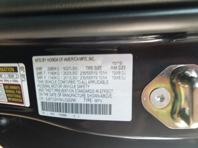 Photo 9 VIN: 5J8TC2H74LL022296 - ACURA RDX ADVANC 