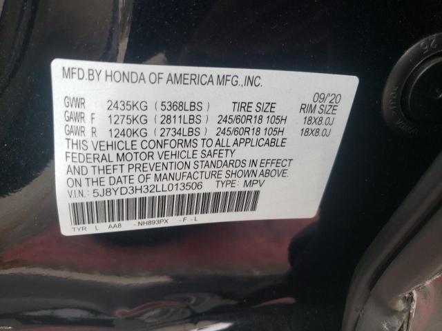 Photo 9 VIN: 5J8YD3H32LL013506 - ACURA MDX 