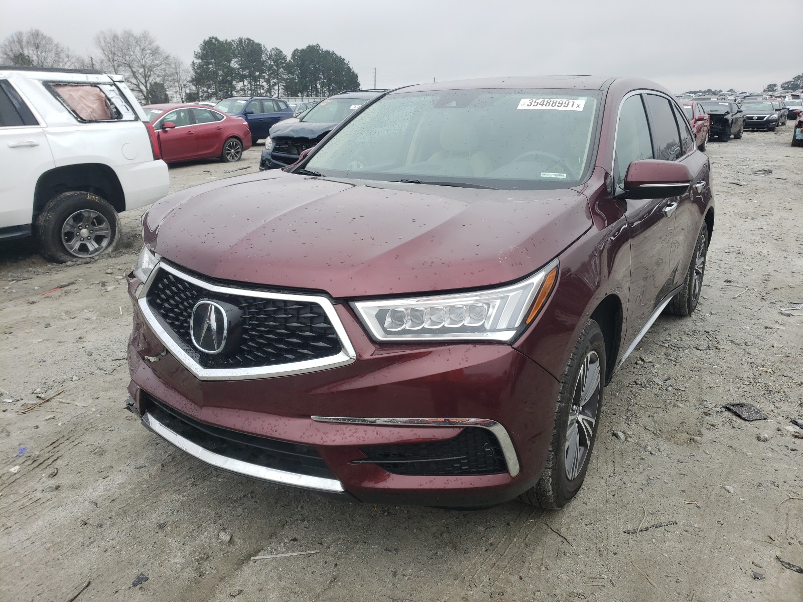 Photo 1 VIN: 5J8YD3H36JL010914 - ACURA MDX 